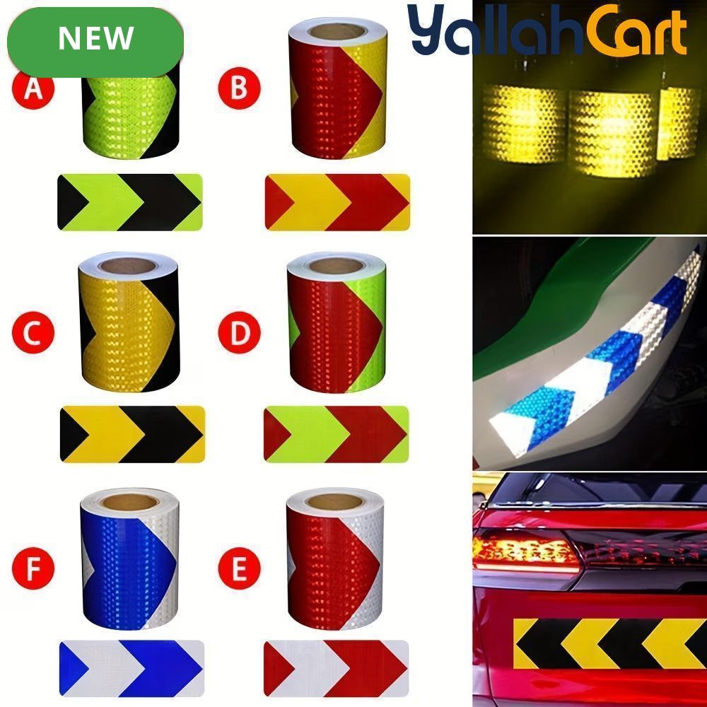 5cm × 200cm Reflective Safety Warning Tape
