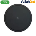 8-Piece Black Silicone Coaster Set – Heatproof Non-Slip Table Protectors for Hot & Cold Drinks