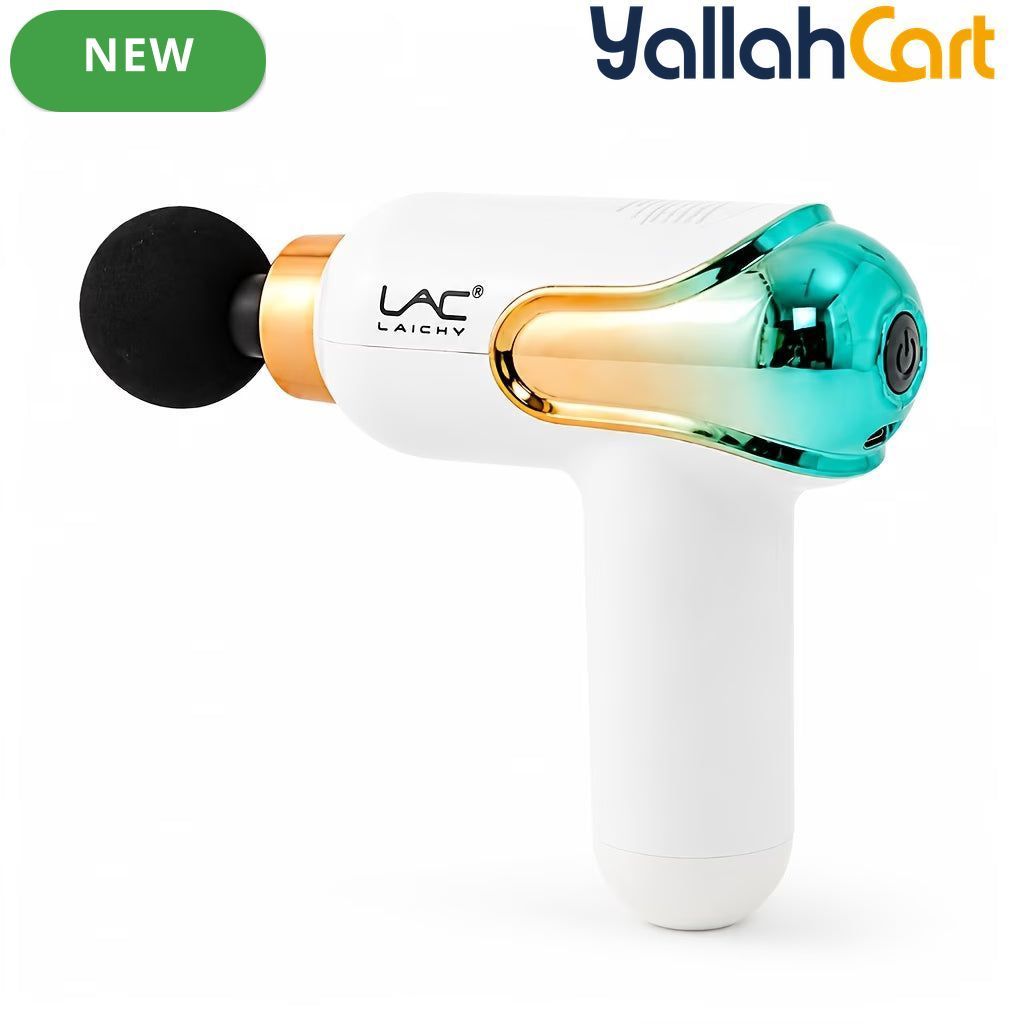 Mini Portable Massage Gun USB Rechargeable – White