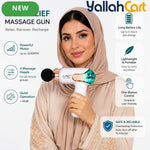Mini Portable Massage Gun USB Rechargeable – White