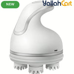 White Electric Water Wave Head & Scalp Massager