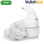 White Electric Water Wave Head & Scalp Massager