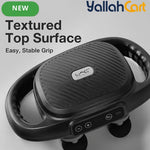 Portable Dual-Head Massage Gun – Black