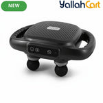 Portable Dual-Head Massage Gun – Black