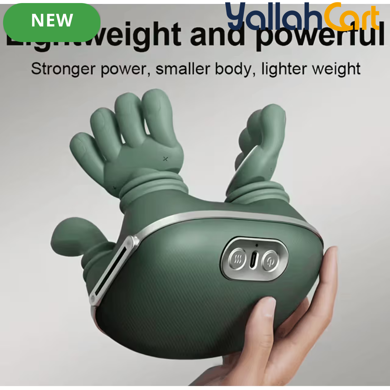 USB Deep Tissue Massager with 8 Therapeutic Probes – Portable Full Body Muscle Relaxation, USB Rechargeable, Black