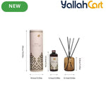 Luxury Aroma Diffuser Kit – Natural Plant Essential Oil Reed Diffuser for Home Décor