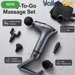 Compact Foldable Muscle Massage Gun Kit