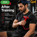 Compact Foldable Muscle Massage Gun Kit