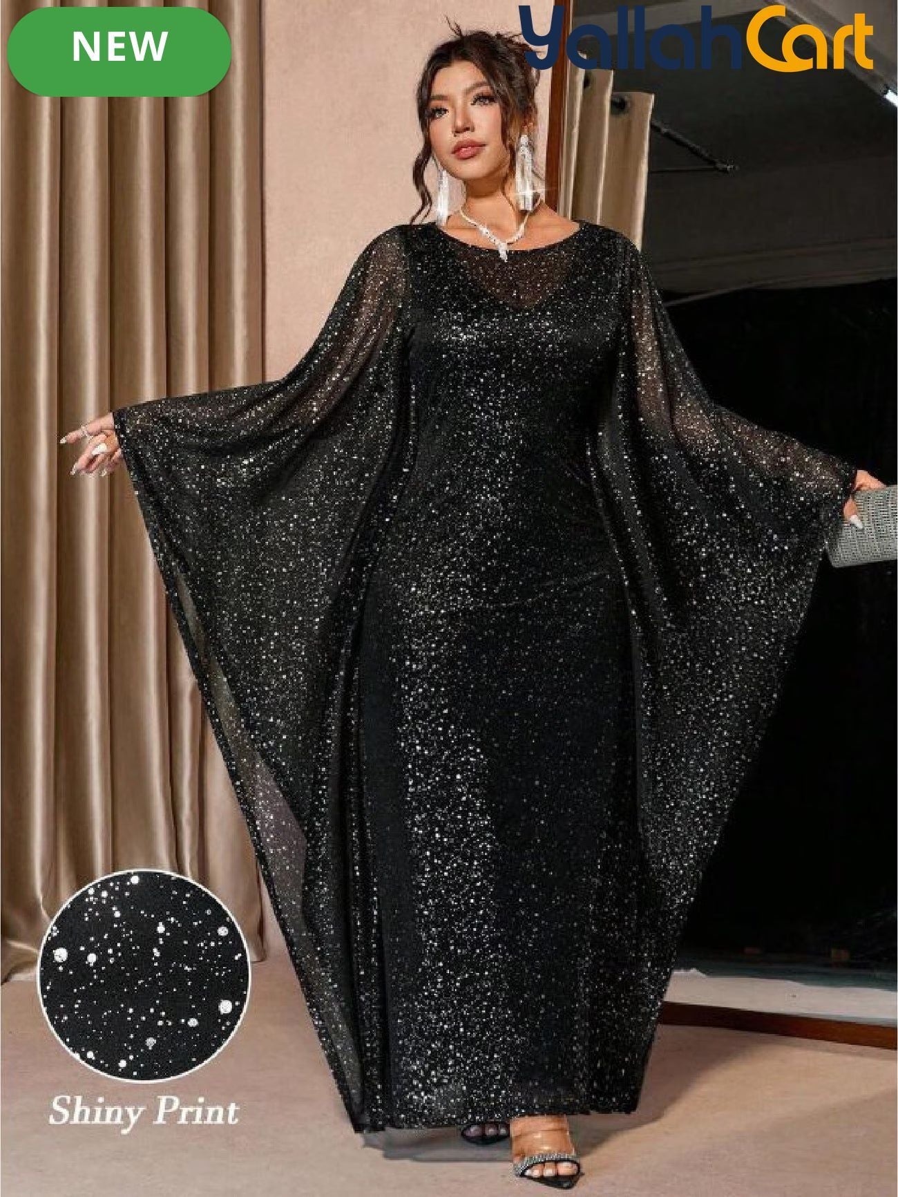 Plus Size Women’s Sparkle Sleeveless Vest Set – Elegant 2-Piece Party Outfit