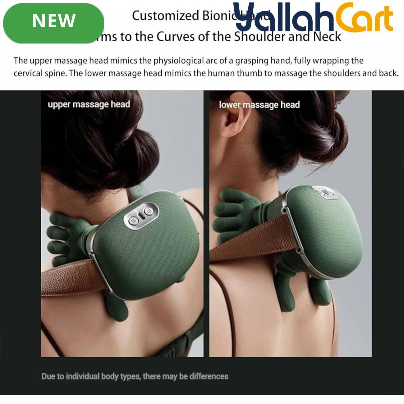 Siaasoo Massage Master Green – 3D Kneading Neck & Shoulder Massager
