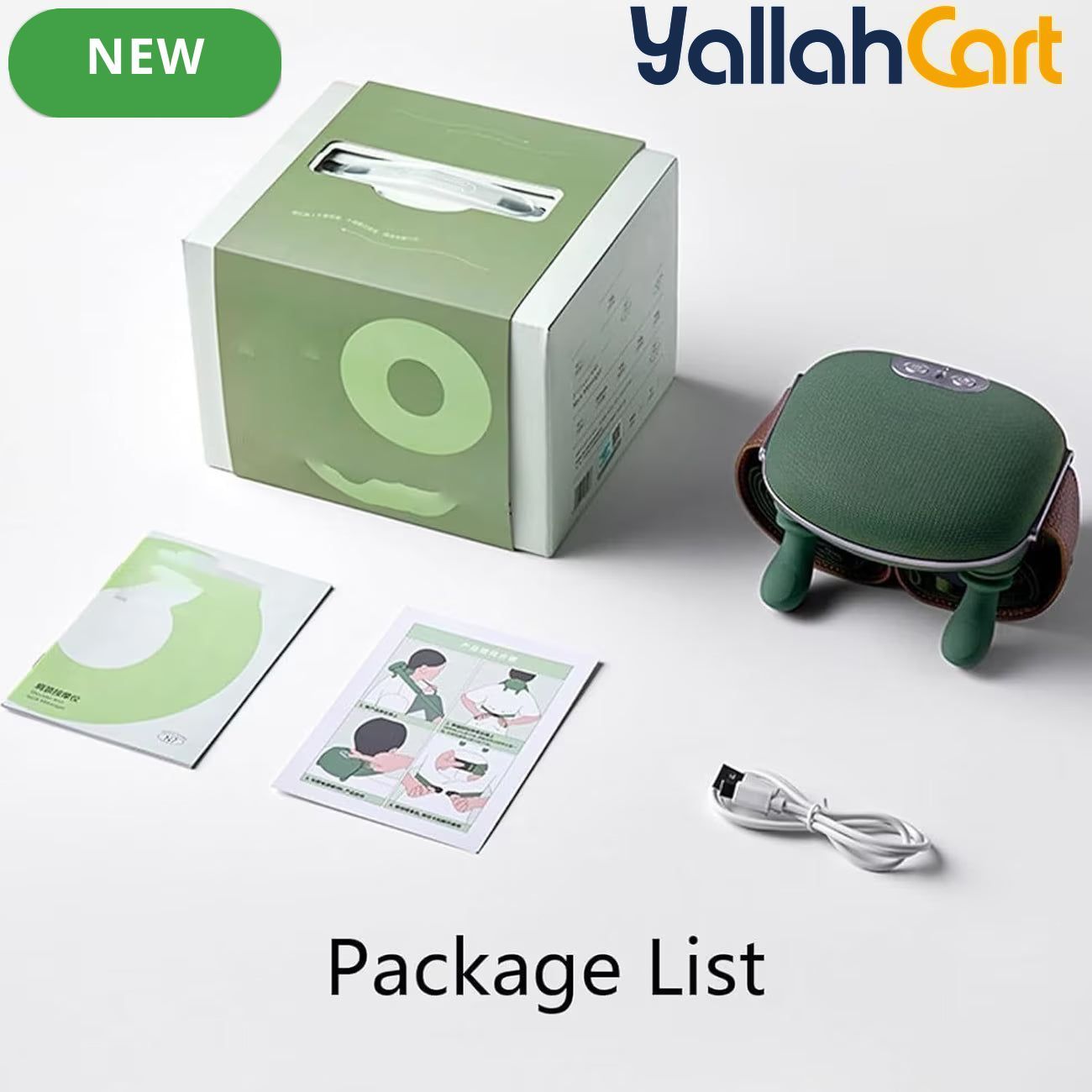 Siaasoo Massage Master Green – 3D Kneading Neck & Shoulder Massager