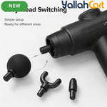 Deep Tissue Percussion Massager Gun – Black