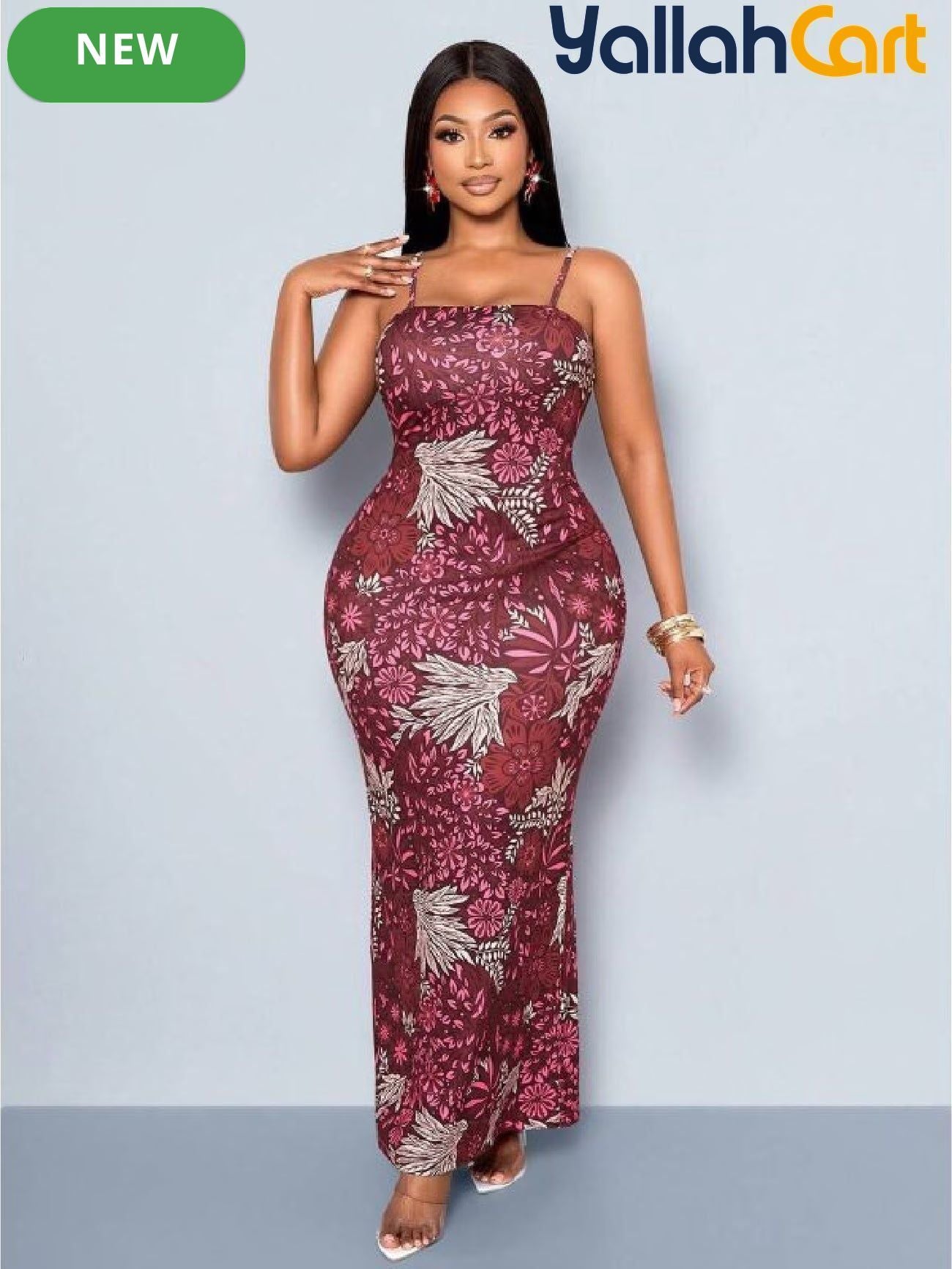 Women’s 2-Piece Slim-Fit Dress & Embroidered Mesh Cardigan Set – Elegant Outfit