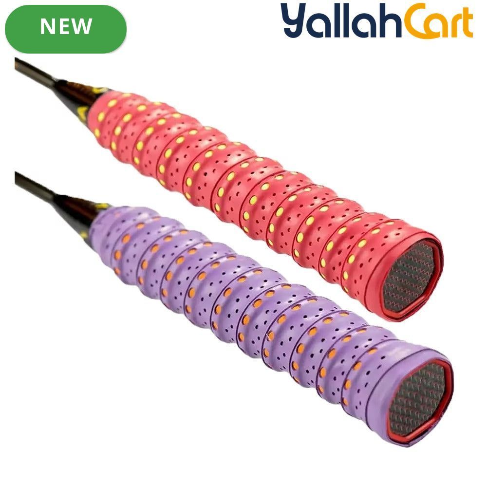 2-Piece Non-Slip Racket Grip Straps – Secure & Comfortable Handle Wraps