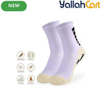 3-Pair Men’s Non-Slip Soccer Grip Socks – Anti-Slip Sports Socks