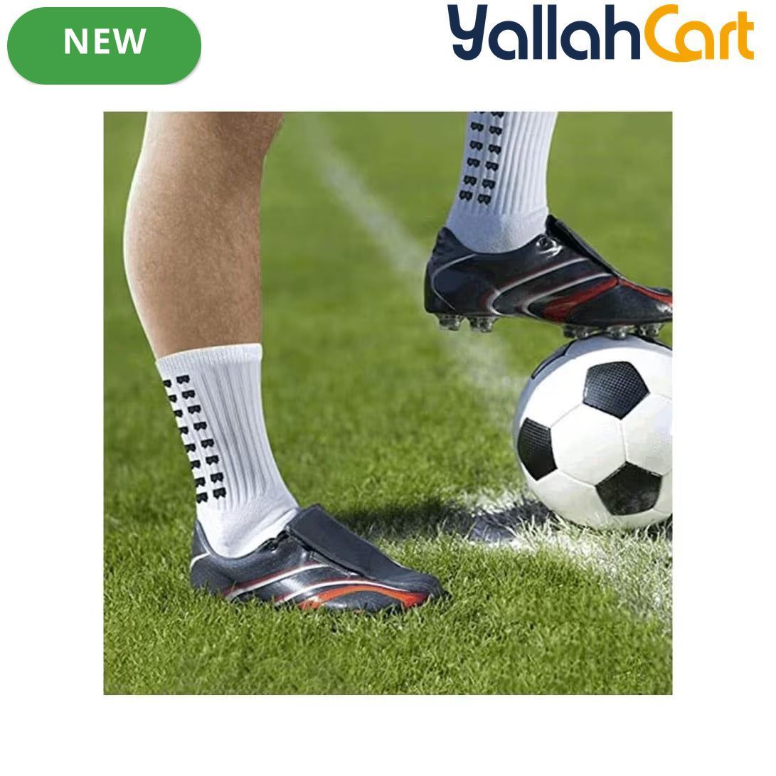 3-Pair Men’s Non-Slip Soccer Grip Socks – Anti-Slip Sports Socks