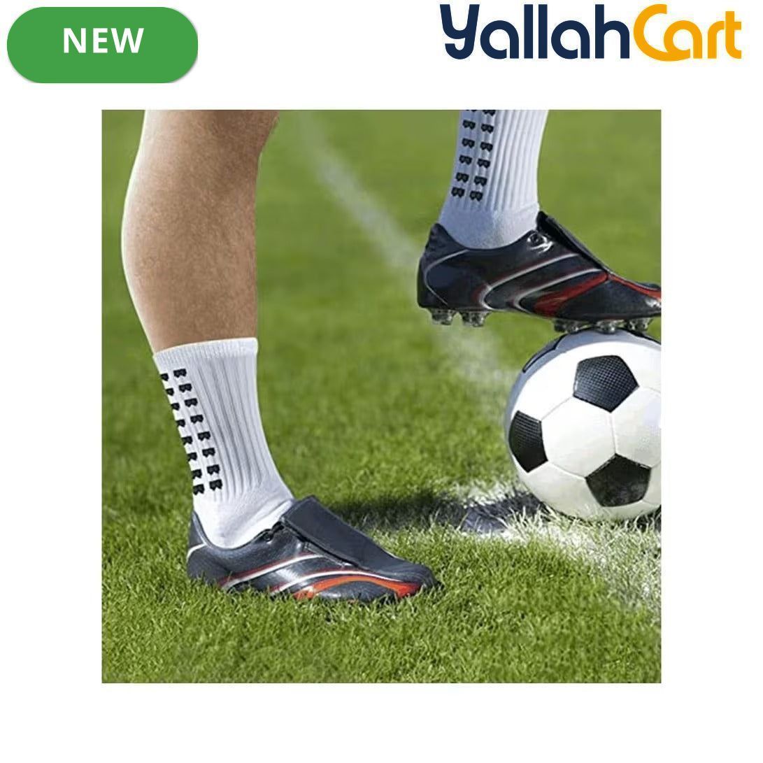 3-Pair Men’s Non-Slip Soccer Grip Socks – Anti-Slip Sports Socks