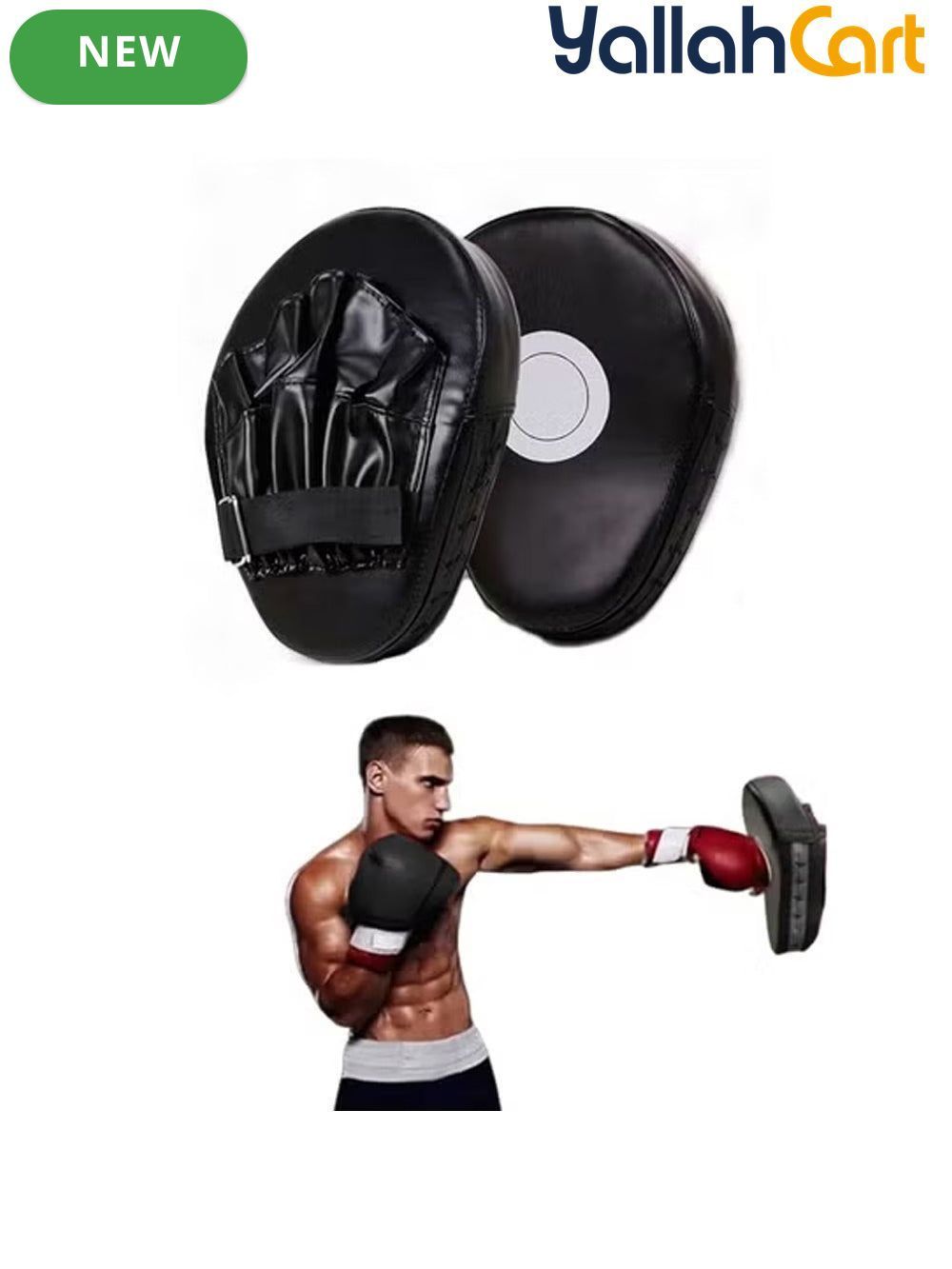 Arc-Shaped Kick Pad – Martial Arts Training Focus Pad for Boxing & Kickboxing