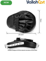 Arc-Shaped Kick Pad – Martial Arts Training Focus Pad for Boxing & Kickboxing