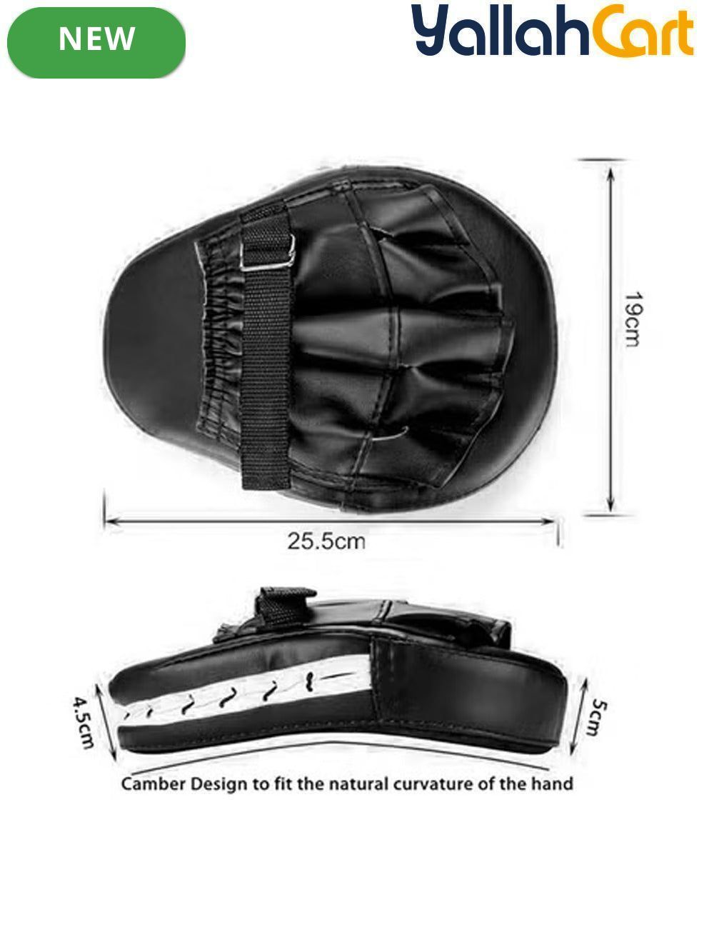 Arc-Shaped Kick Pad – Martial Arts Training Focus Pad for Boxing & Kickboxing
