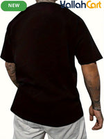 Men’s Cozy Ghost Reading Graphic Tee – 220 GSM Heavyweight Cotton Halloween T-Shirt