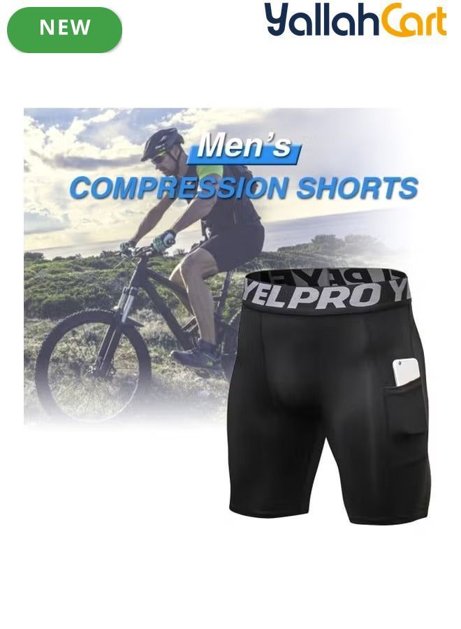 3-Piece Men’s Compression Underwear Shorts