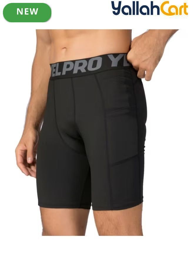 3-Piece Men’s Compression Underwear Shorts