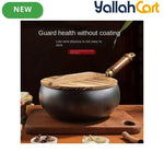 Cast Iron Skillet with Lid – Multi-Functional Heavy-Duty Wok