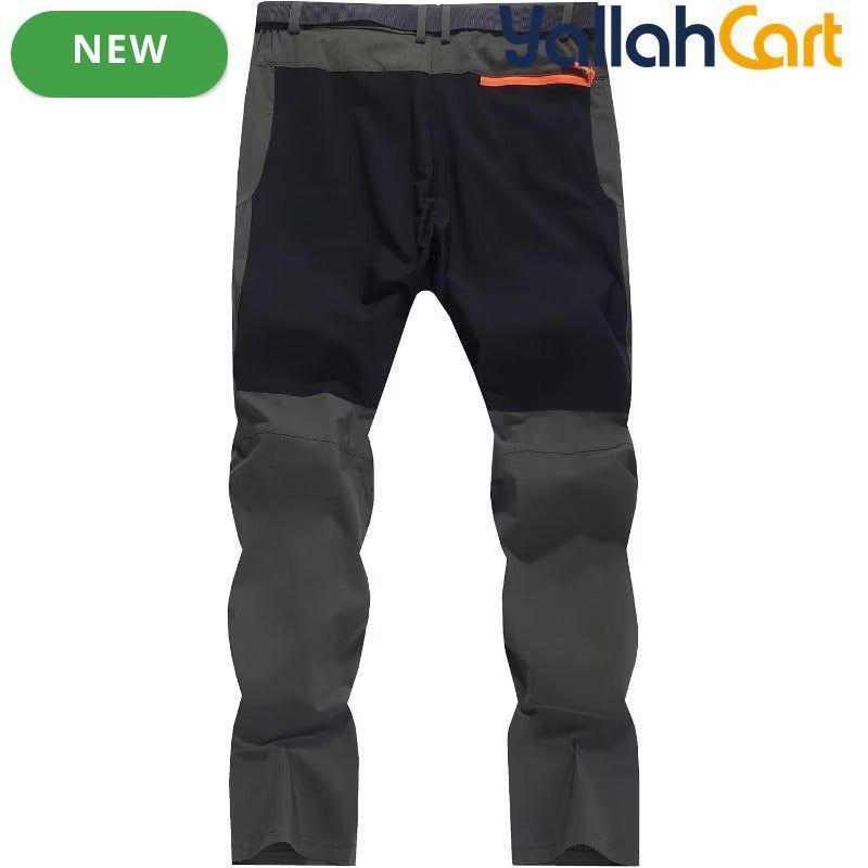 Men’s Quick-Dry Hiking Cargo Pants – Lightweight Outdoor Work Trousers