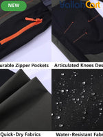 Men’s Quick-Dry Hiking Cargo Pants – Lightweight Outdoor Work Trousers