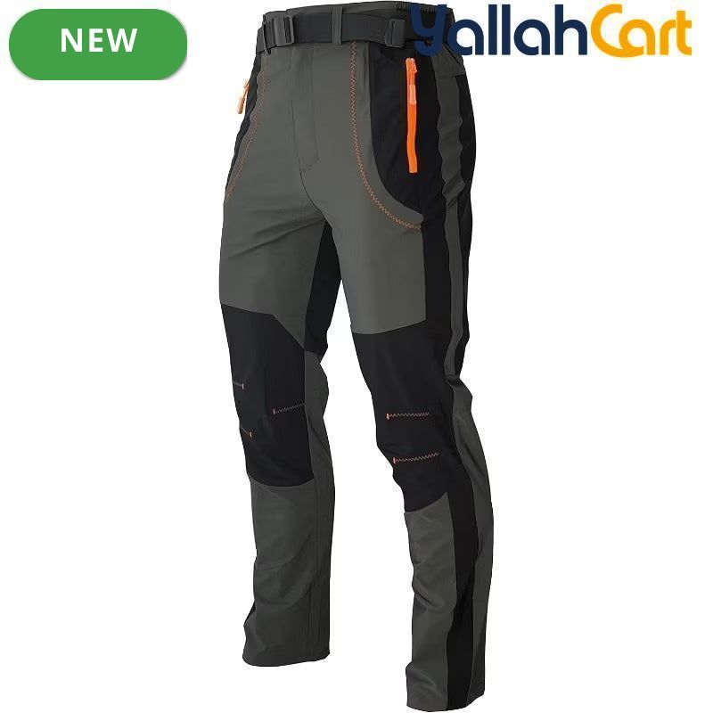 Men’s Quick-Dry Hiking Cargo Pants – Lightweight Outdoor Work Trousers
