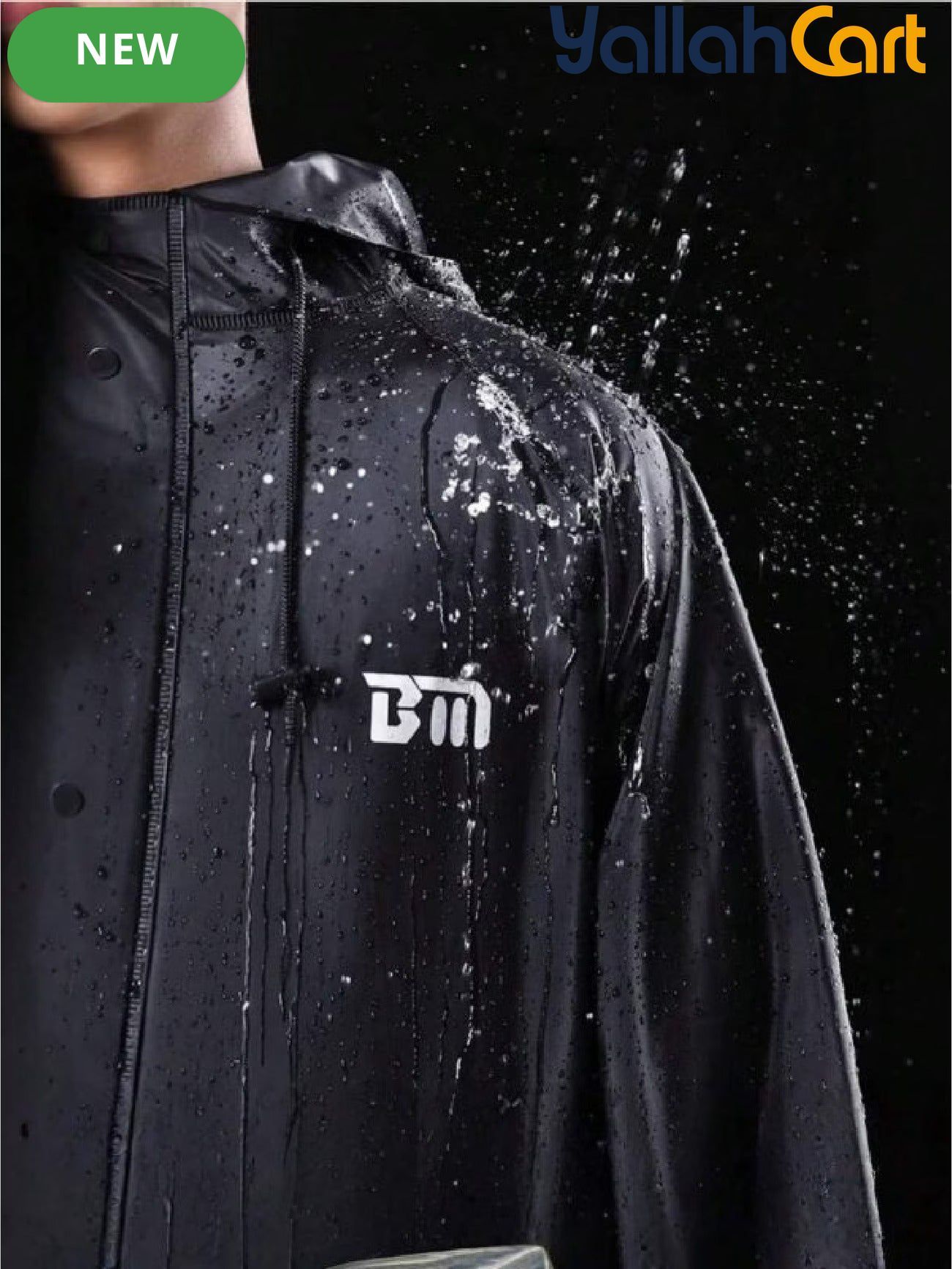 Unisex Full-Body Raincoat Suit – Waterproof Rain Gear for Riding & Outdoor Activities