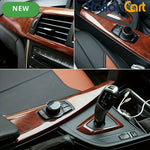 Premium Wood Grain Car Interior Vinyl Sticker