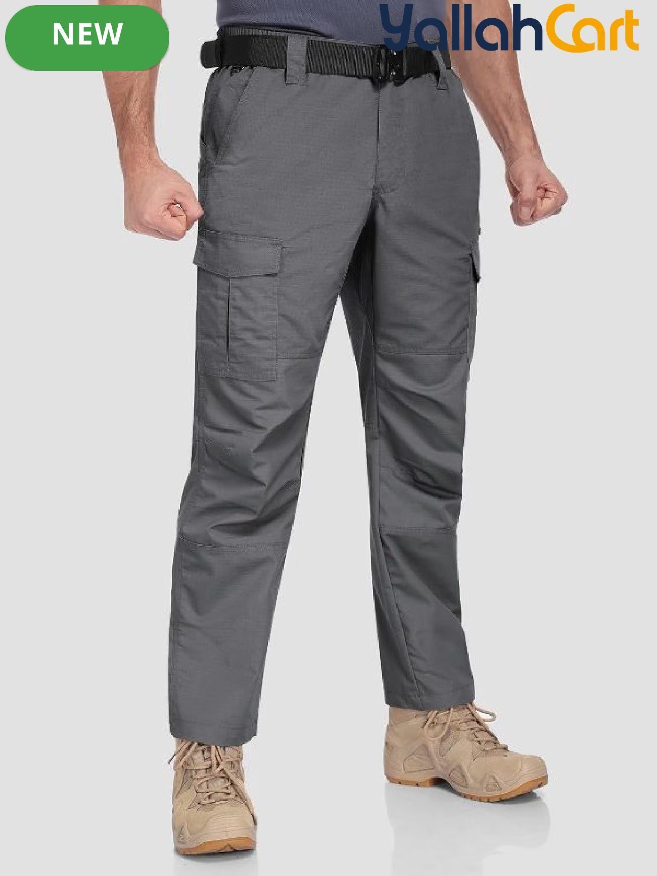 Men’s 7-Pocket Work Pants – Rip-Resistant Tactical Outdoor Trousers