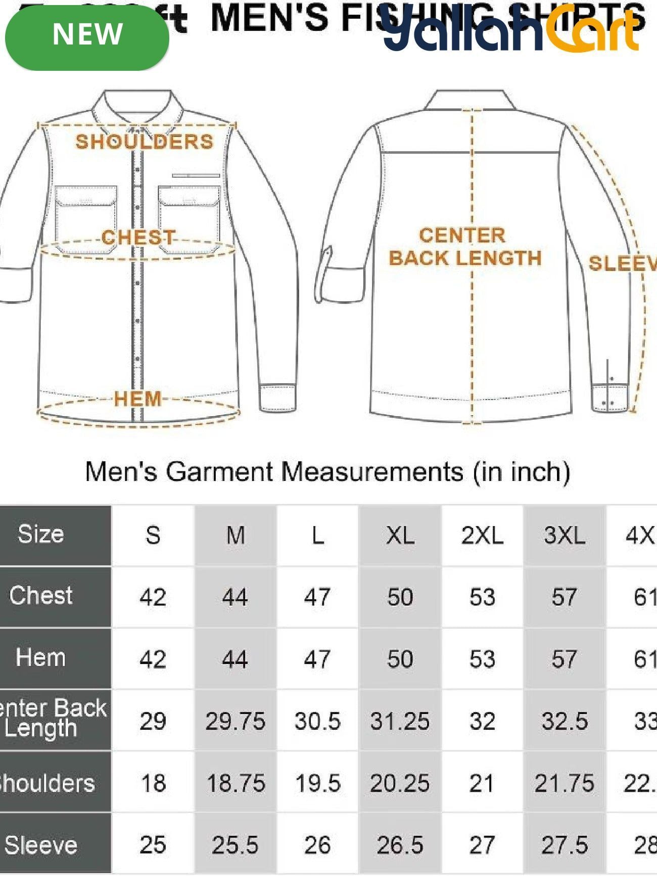 Men’s UPF 50+ Long-Sleeve Quick-Dry Shirt – Cooling Outdoor Fishing & Hiking Shirt