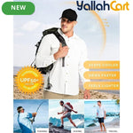 Men’s UPF 50+ Long-Sleeve Quick-Dry Shirt – Cooling Outdoor Fishing & Hiking Shirt