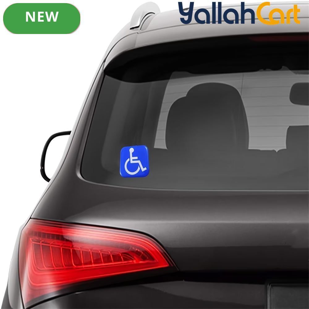 2-Piece Domed Handicap Gel Stickers