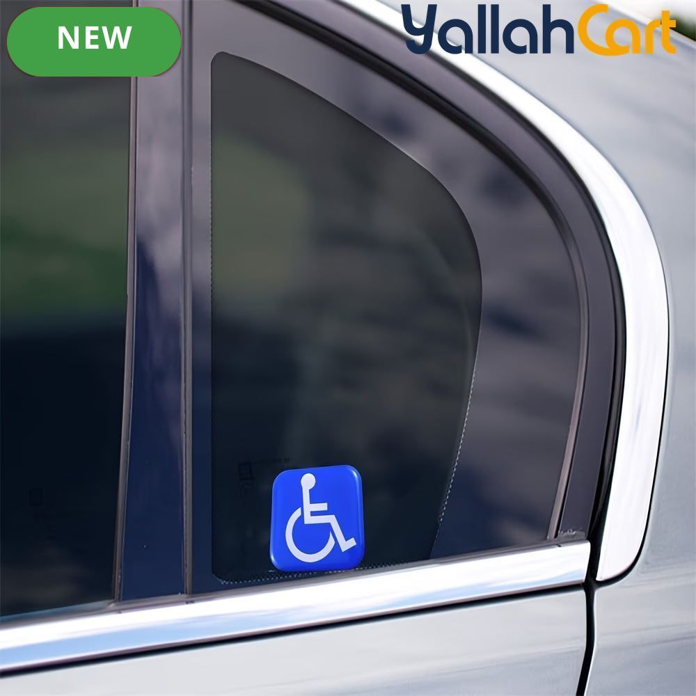 2-Piece Domed Handicap Gel Stickers