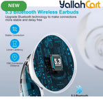 Wireless Bluetooth Earbuds for iPhone & Android – HiFi Sound