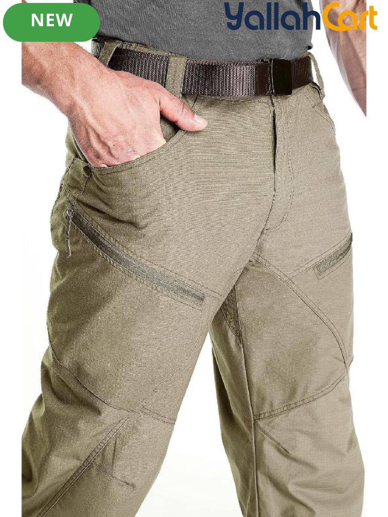 Men’s Lightweight Tactical Jogger Cargo Pants – Casual Outdoor Trousers