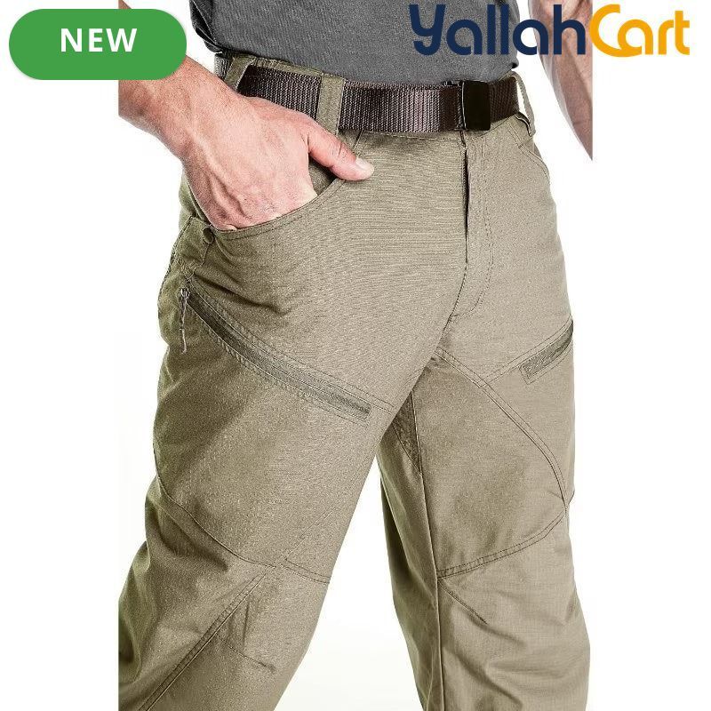 Men’s Lightweight Tactical Jogger Cargo Pants – Casual Outdoor Trousers