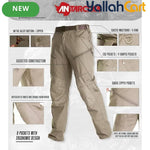 Men’s Lightweight Tactical Jogger Cargo Pants – Casual Outdoor Trousers