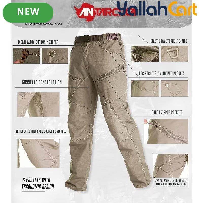 Men’s Lightweight Tactical Jogger Cargo Pants – Casual Outdoor Trousers