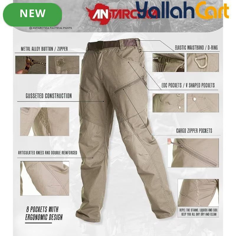 Men’s Lightweight Tactical Jogger Cargo Pants – Casual Outdoor Trousers
