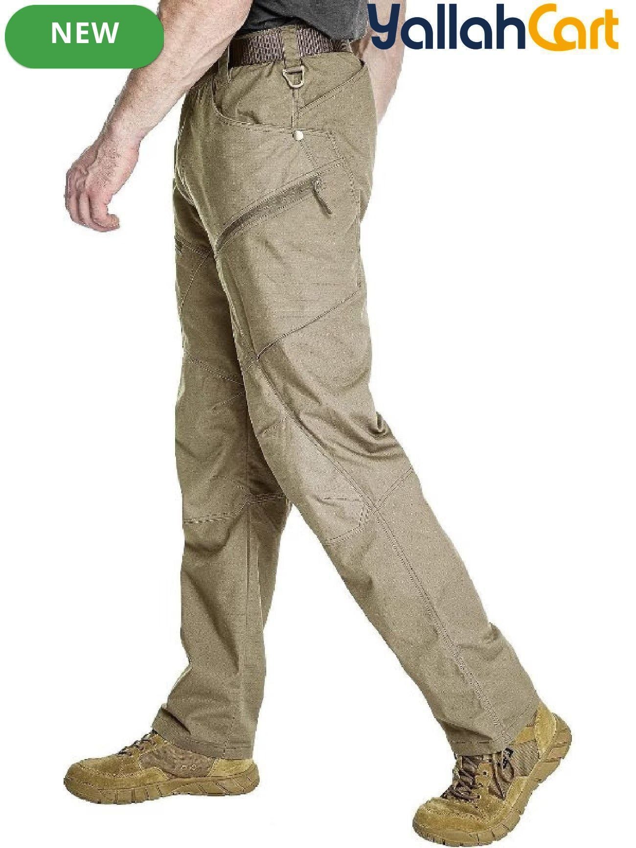Men’s Lightweight Tactical Jogger Cargo Pants – Casual Outdoor Trousers