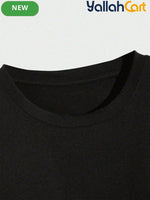 Men’s "Electricity Explained" Ohm's Law Graphic Tee – 220 GSM Heavyweight Cotton (Black)