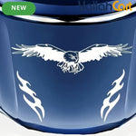 Flame Eagle Engine Hood Decal