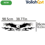 Flame Eagle Engine Hood Decal
