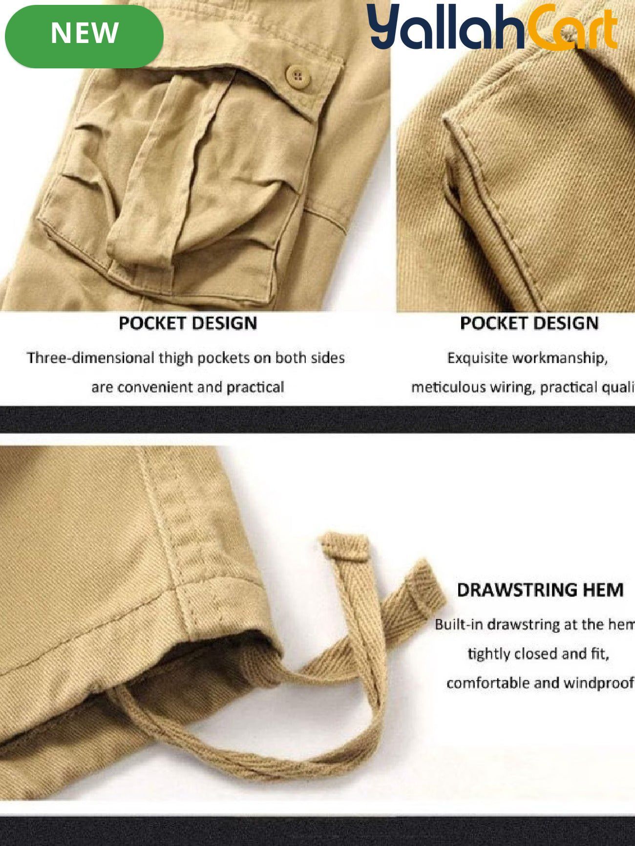 Men’s Cargo Pants – Stylish Casual Outdoor Trousers