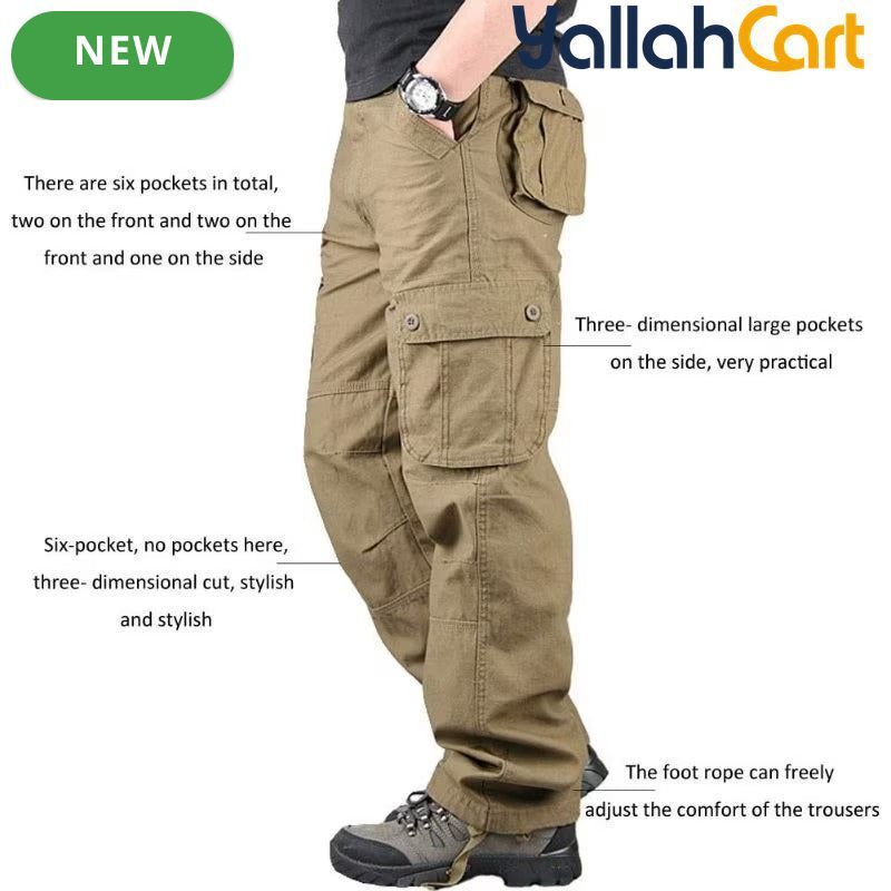 Men’s Cargo Pants – Stylish Casual Outdoor Trousers